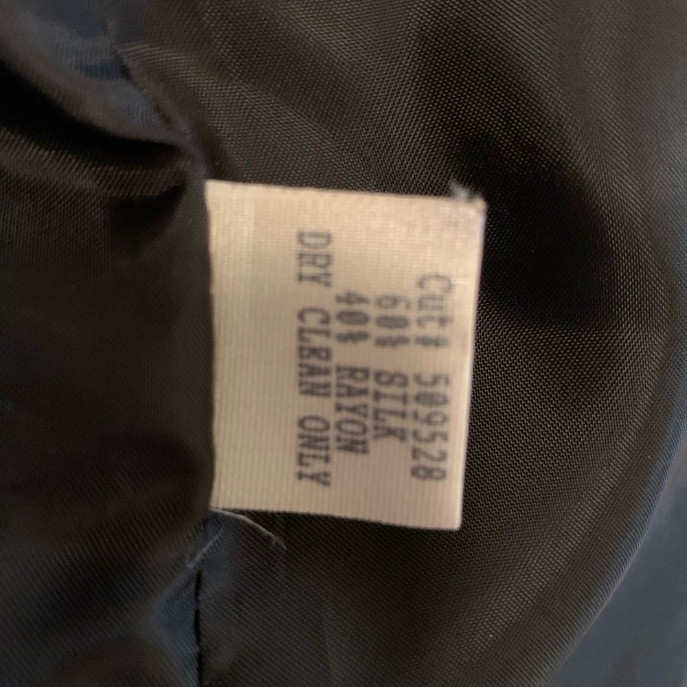 Cropped Vintage Blazer Jacket  8P USA Made - Picture 7 of 7